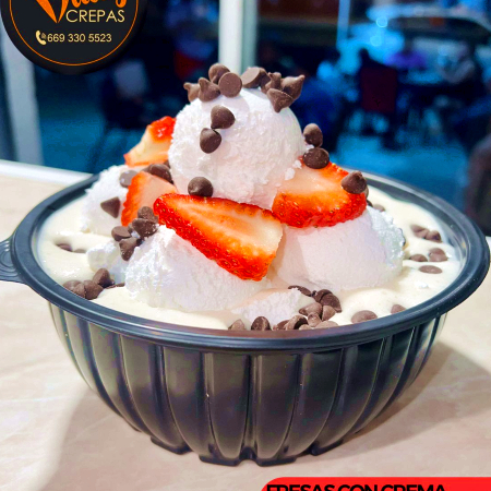 Fresas Con Crema Grandes