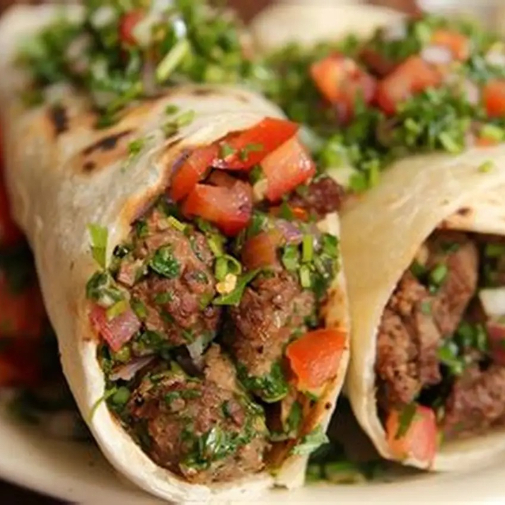 Taco con tortilla de maíz