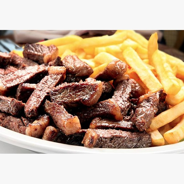Carne de sol com fritas