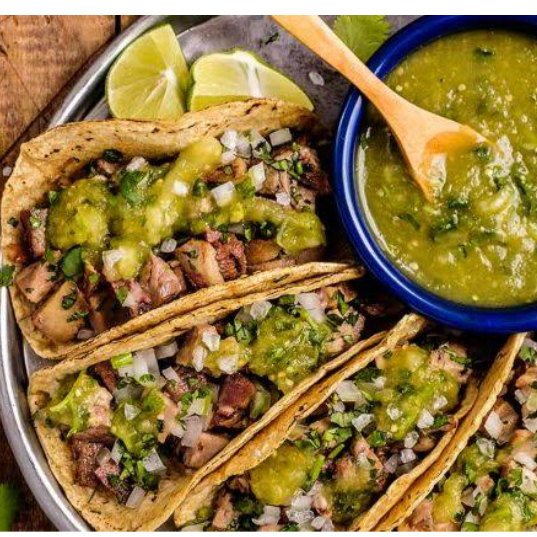 Combo 3 Tacos de Lengua + Agua Fresca
