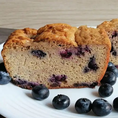 Porcion Torta de Banano-arandanos Sin Azucar