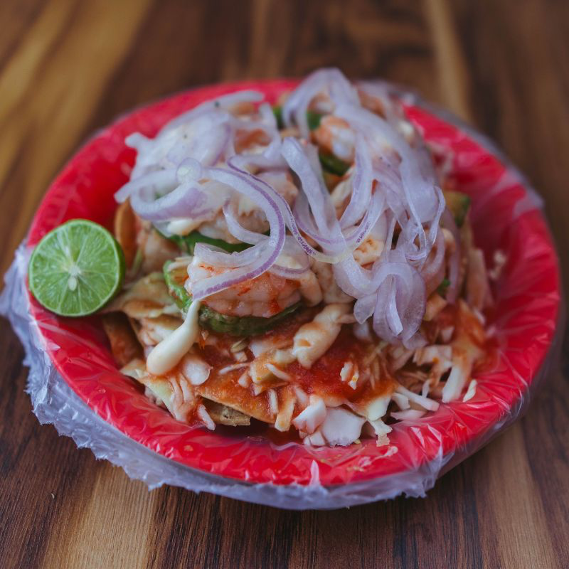 Taco Dorado de Camarón