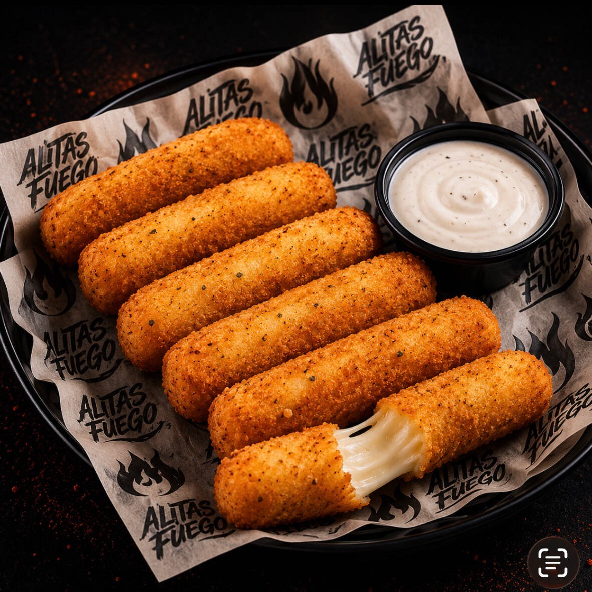🧀 Dedos de Queso Fuego 6pz