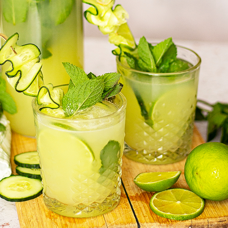 Limonada de pepino