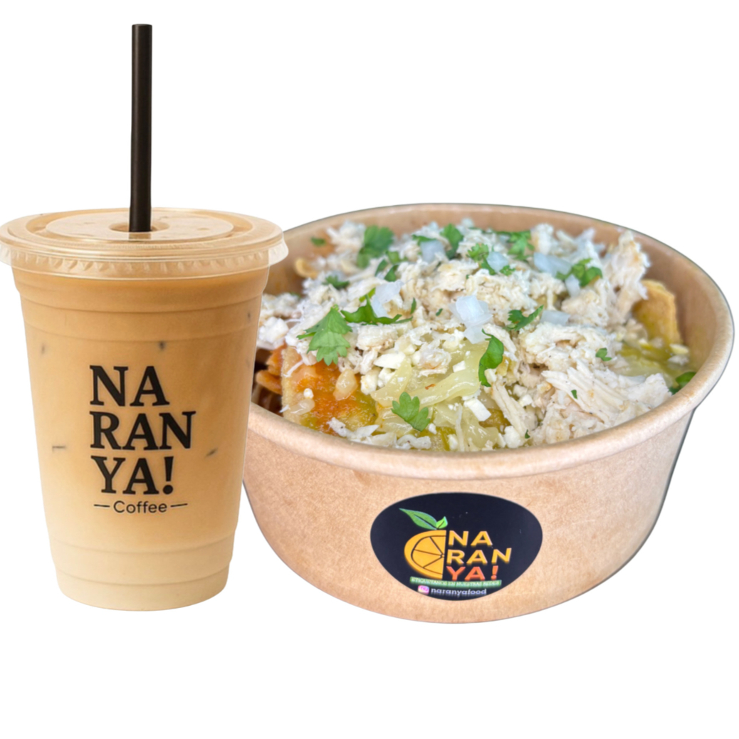 Chilaquiles + Cafe Frio