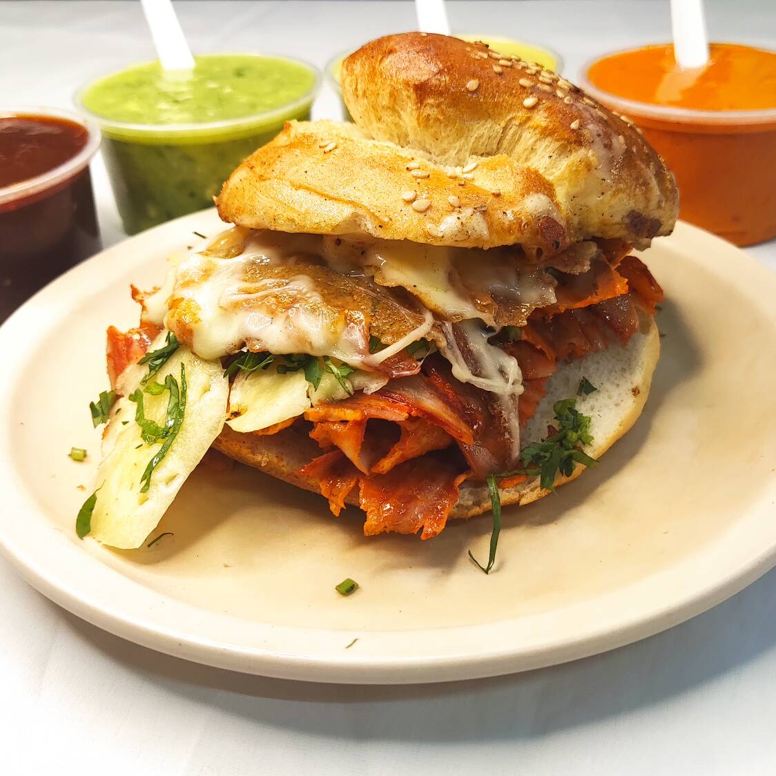 Combo-3 Tortas Árabes + Agua de Horchata