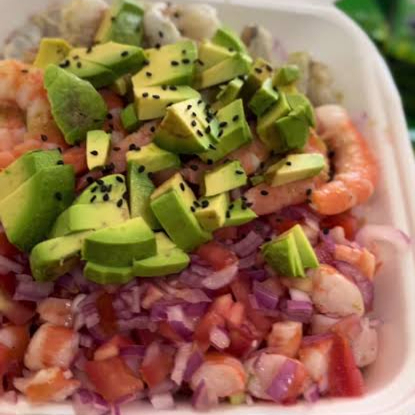 Ceviche de camarón
