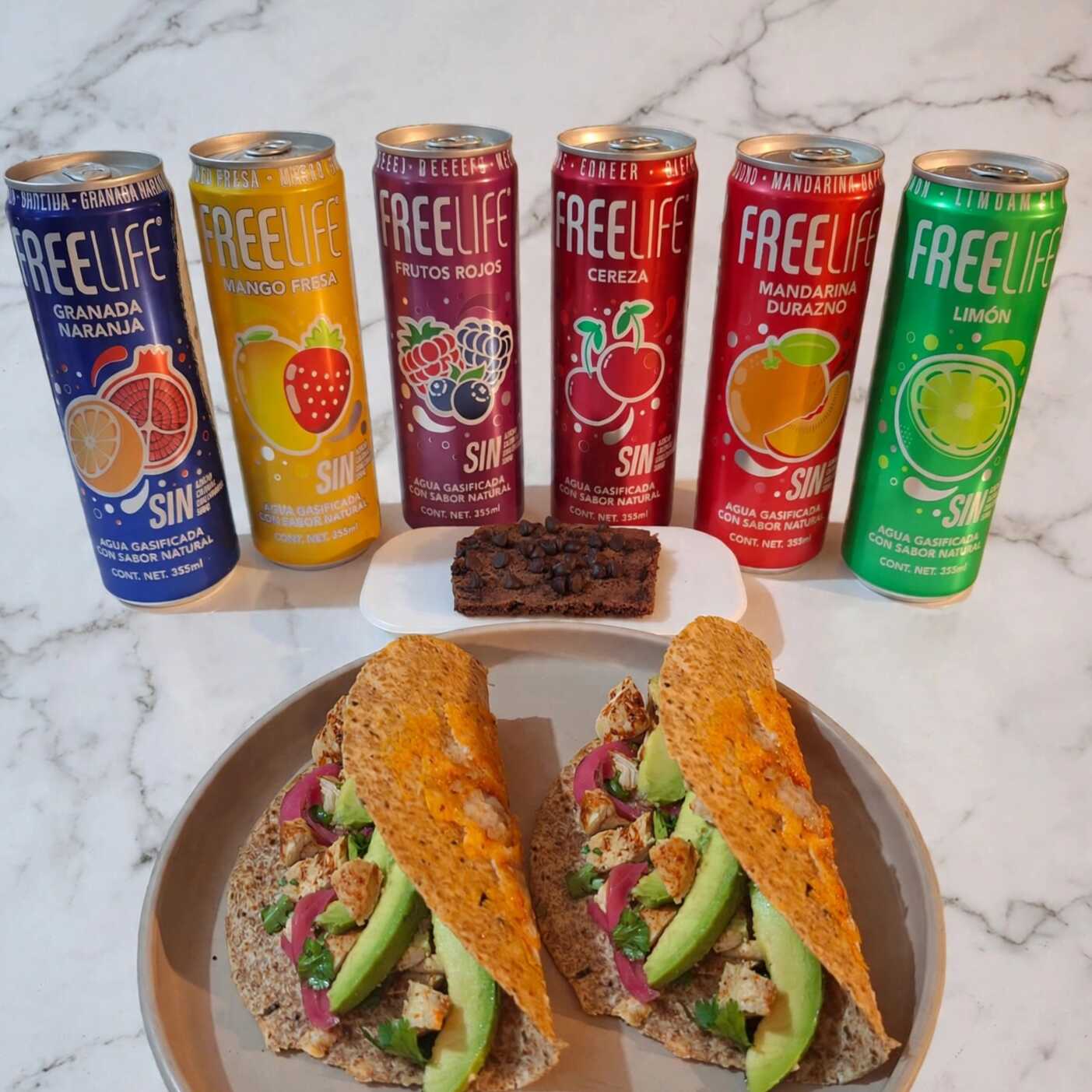 Tacos de Pollo con Tortilla Integral