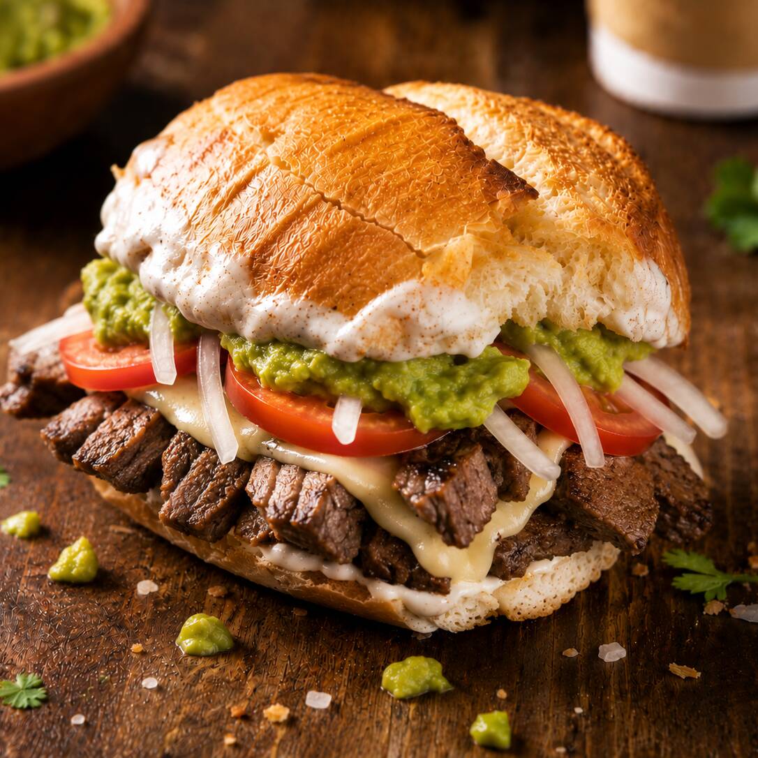 Torta Norteña de Asada