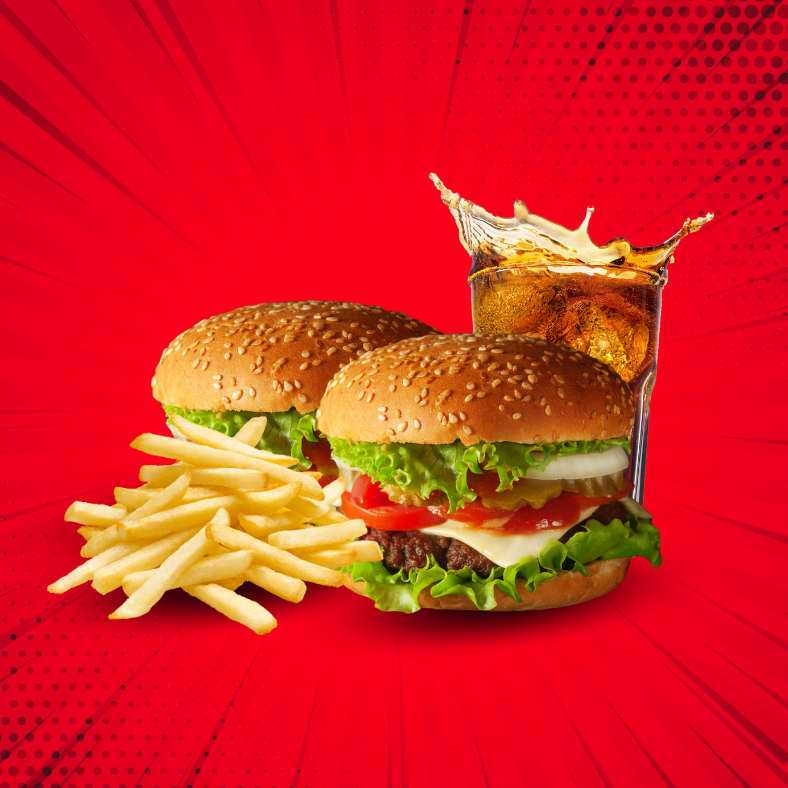 COMBO 2 🍔🍔 CLASSIC + PAPAS🍟 + Ref
