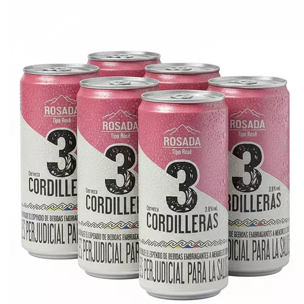 CERVEZA TRES CORDILLERAS ROSADA