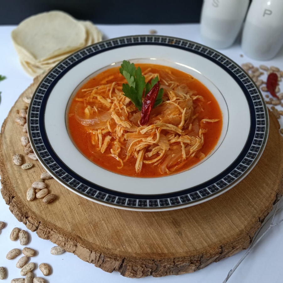 Tinga de Pollo o fajitas