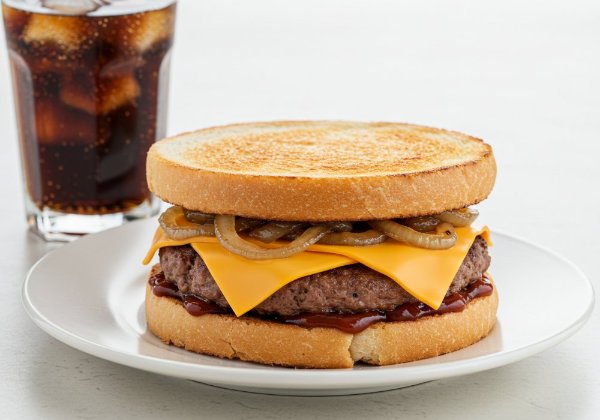 Dinasty Burger + Coca Cola