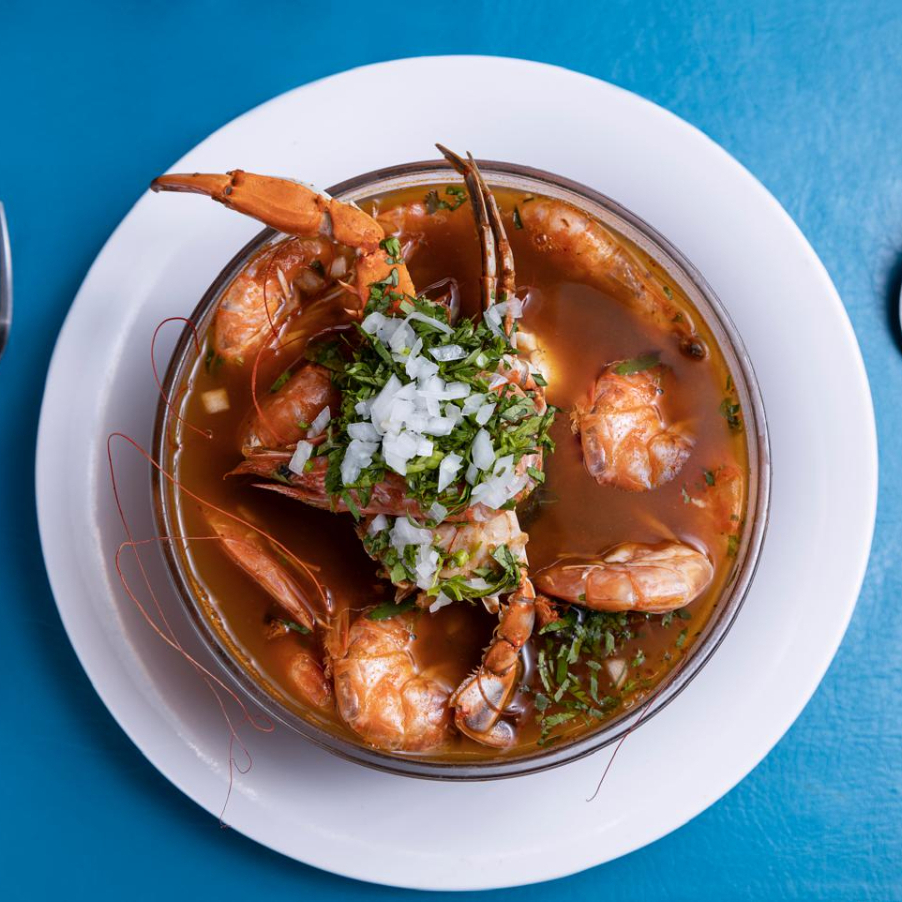 Caldo de Camarón