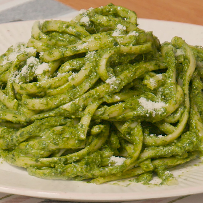 Duo Menú - Fetuccini Al Pesto x 2