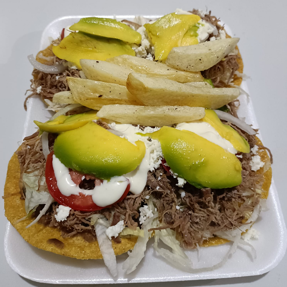 Tostadas de Frijol