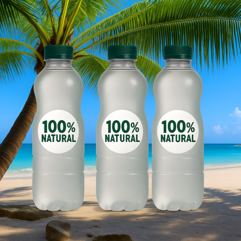 (Engarrafado na Hora) Combo especial com 3 litros de água de coco 100% natural, engarrafada na hora!