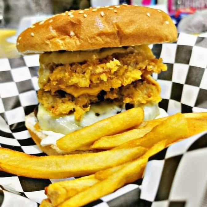 Three Cheese Burger