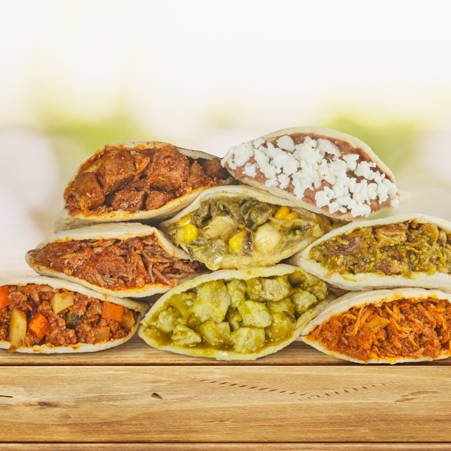 8 Gorditas a Elegir