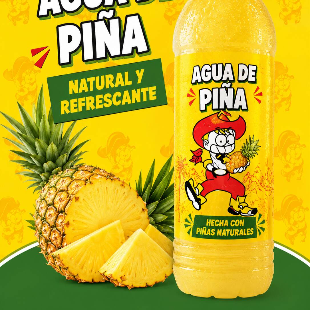 Agua de Piña Natural 500 ML