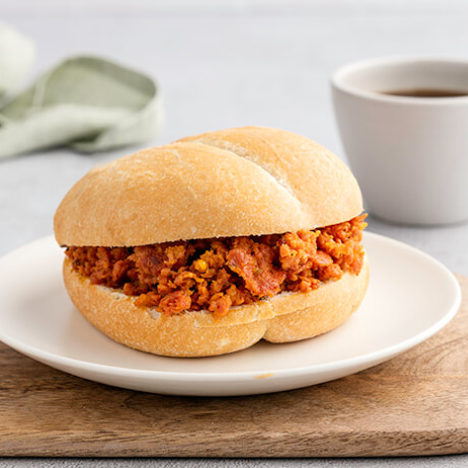 Sandwich de salchicha huachana