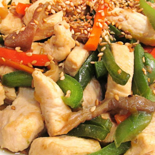 Pollo con Verduras