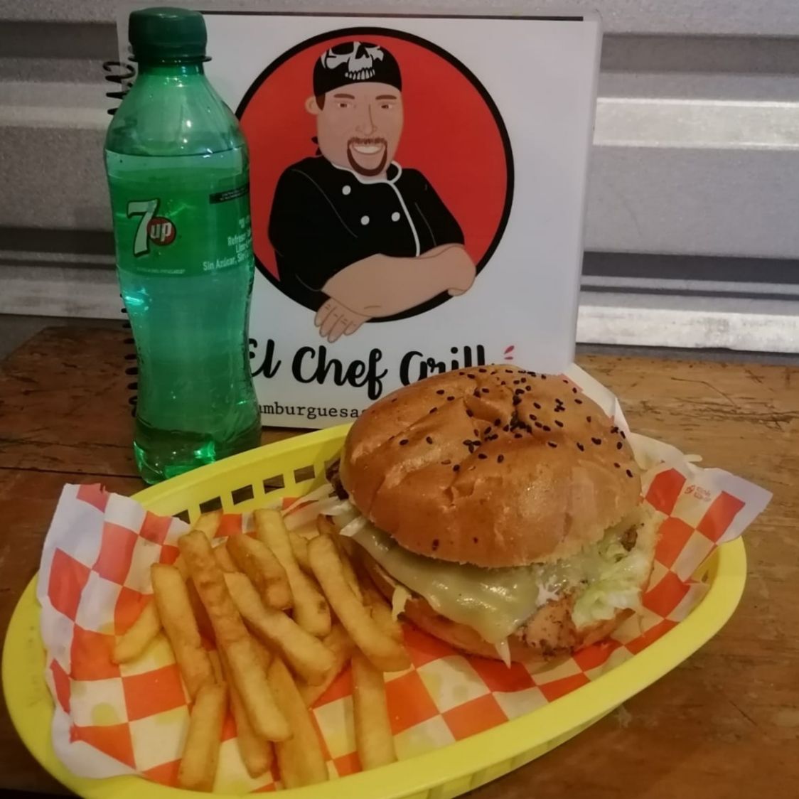 Hamburguesa Especial de Pollo