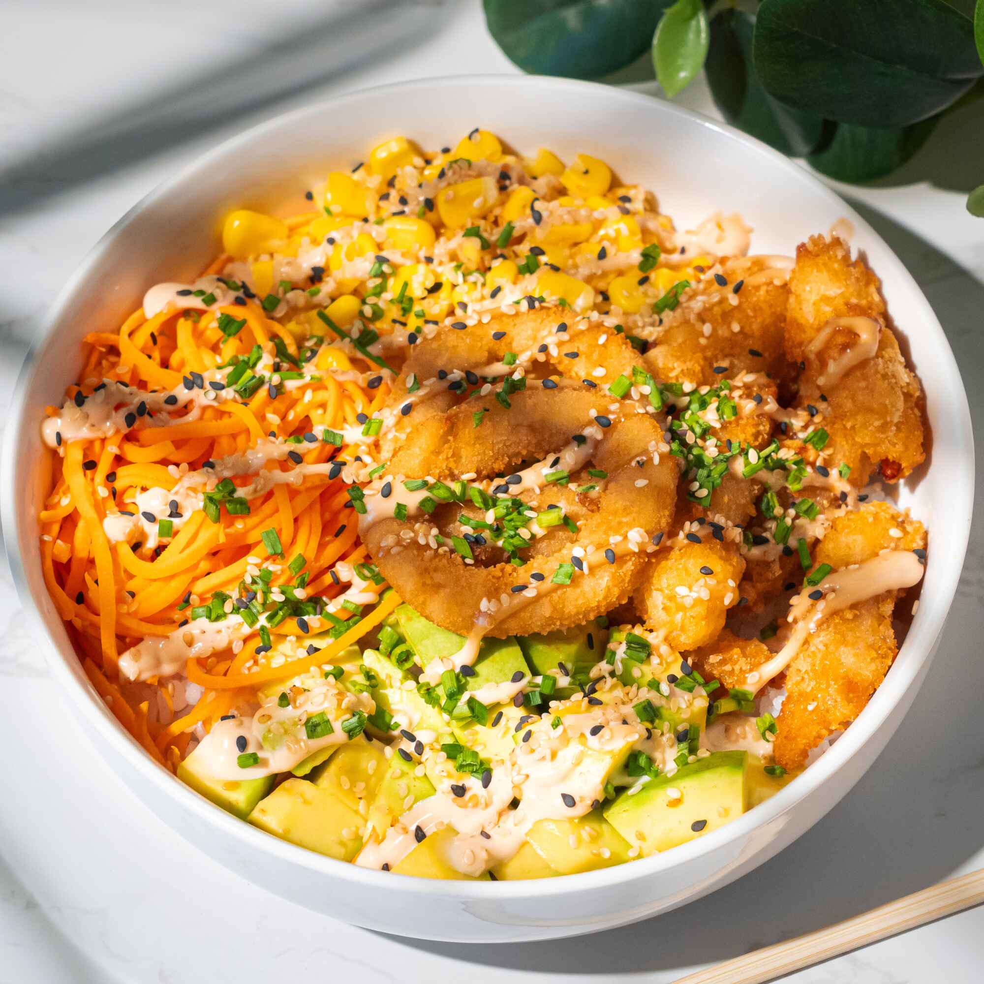 Poke Camarones Bowl