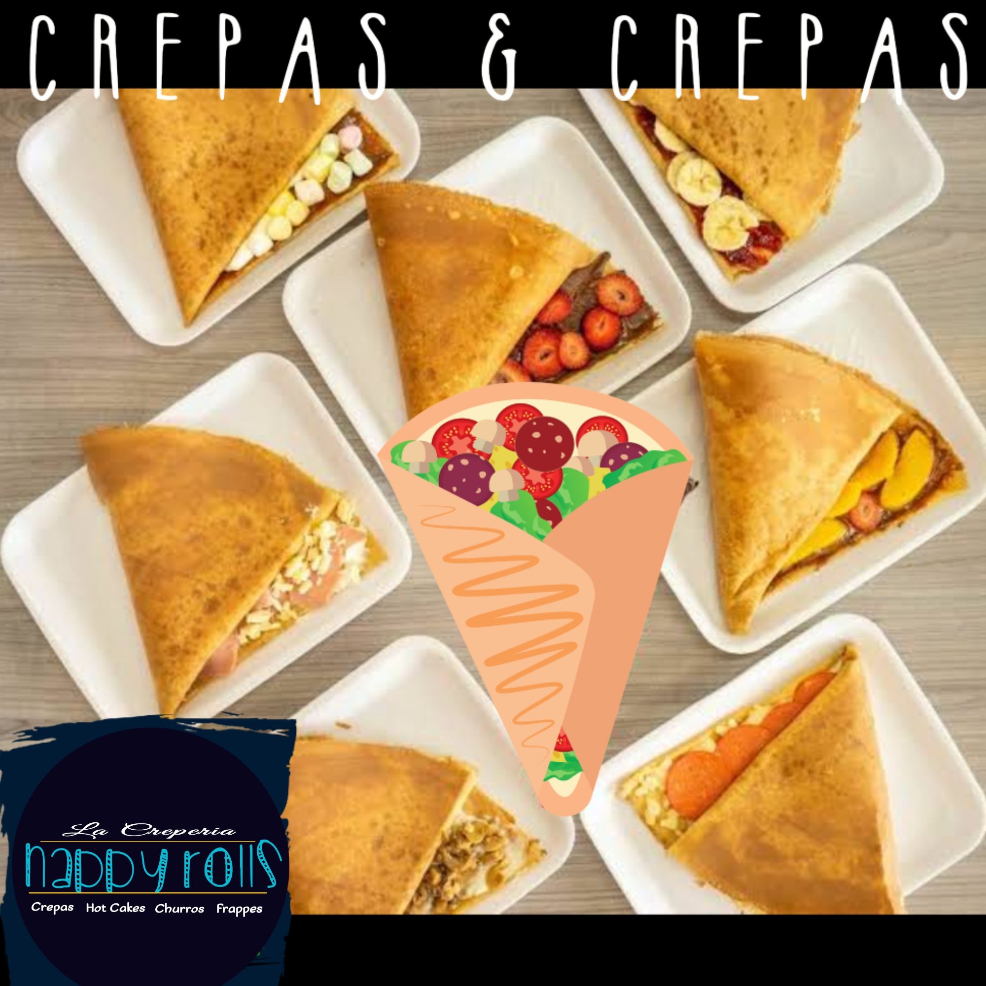 3 Crepas de 1 ING