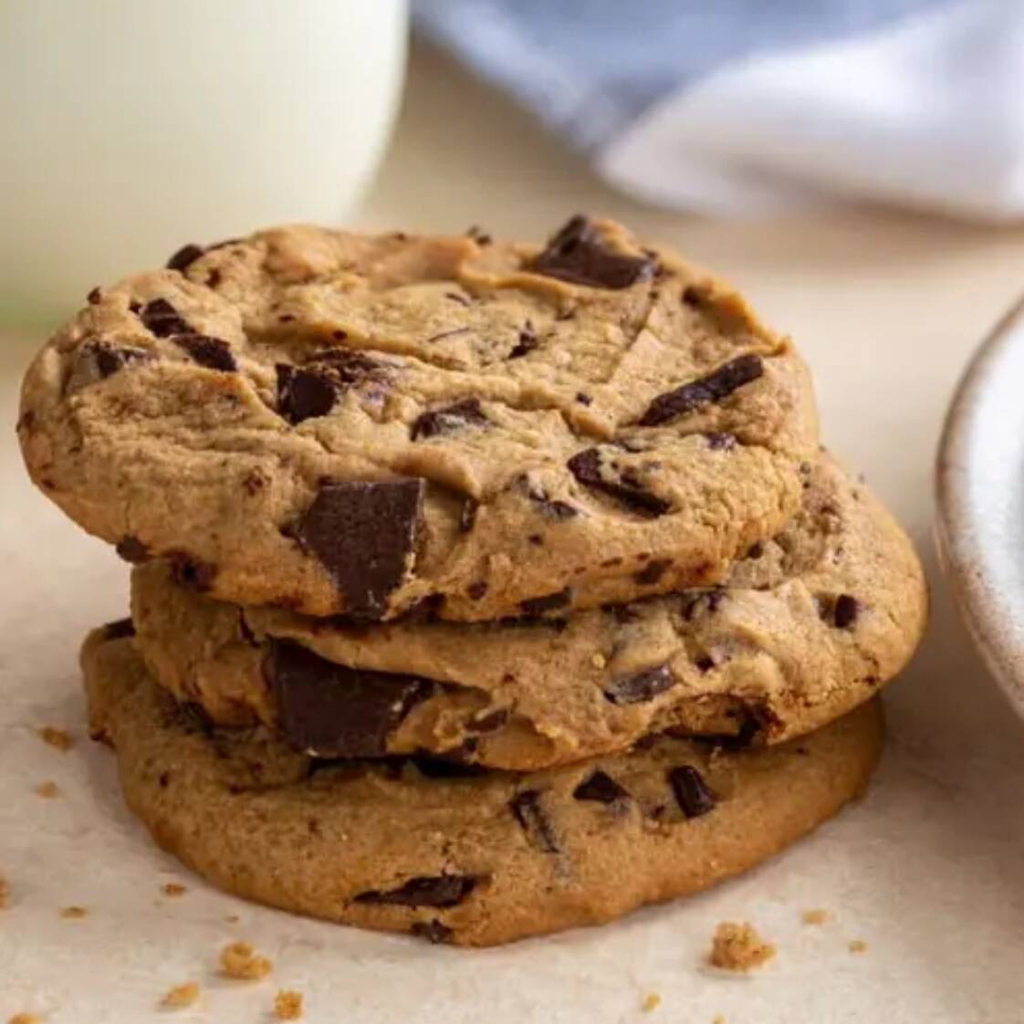 Galleta - chispas de chocolate GDE 4PZA