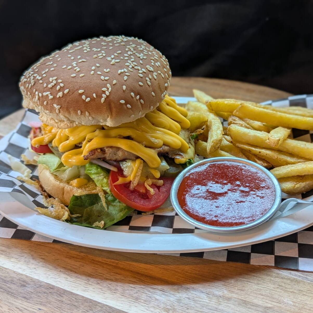 Hamburguesa de Pollo