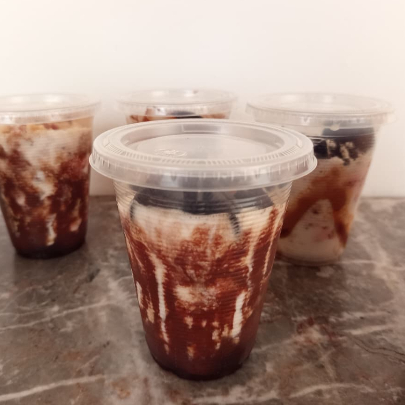 Fresas con crema Jumbo - Chocolate con Oreo