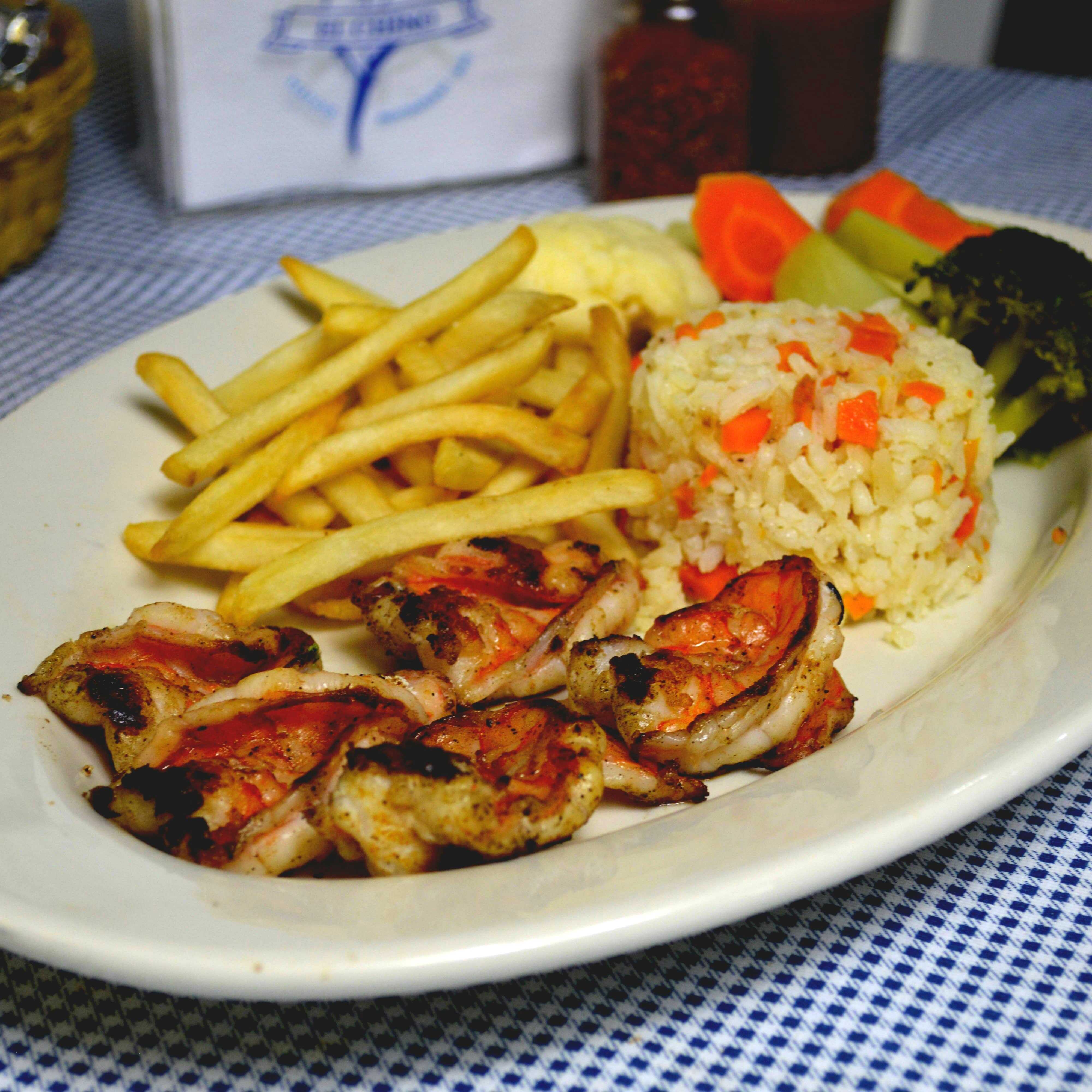 Camarones a la Plancha