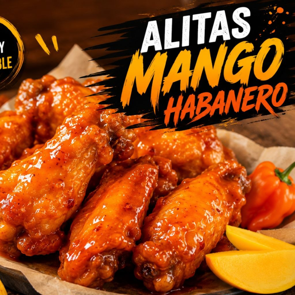 ALITAS MANGO HABANERO