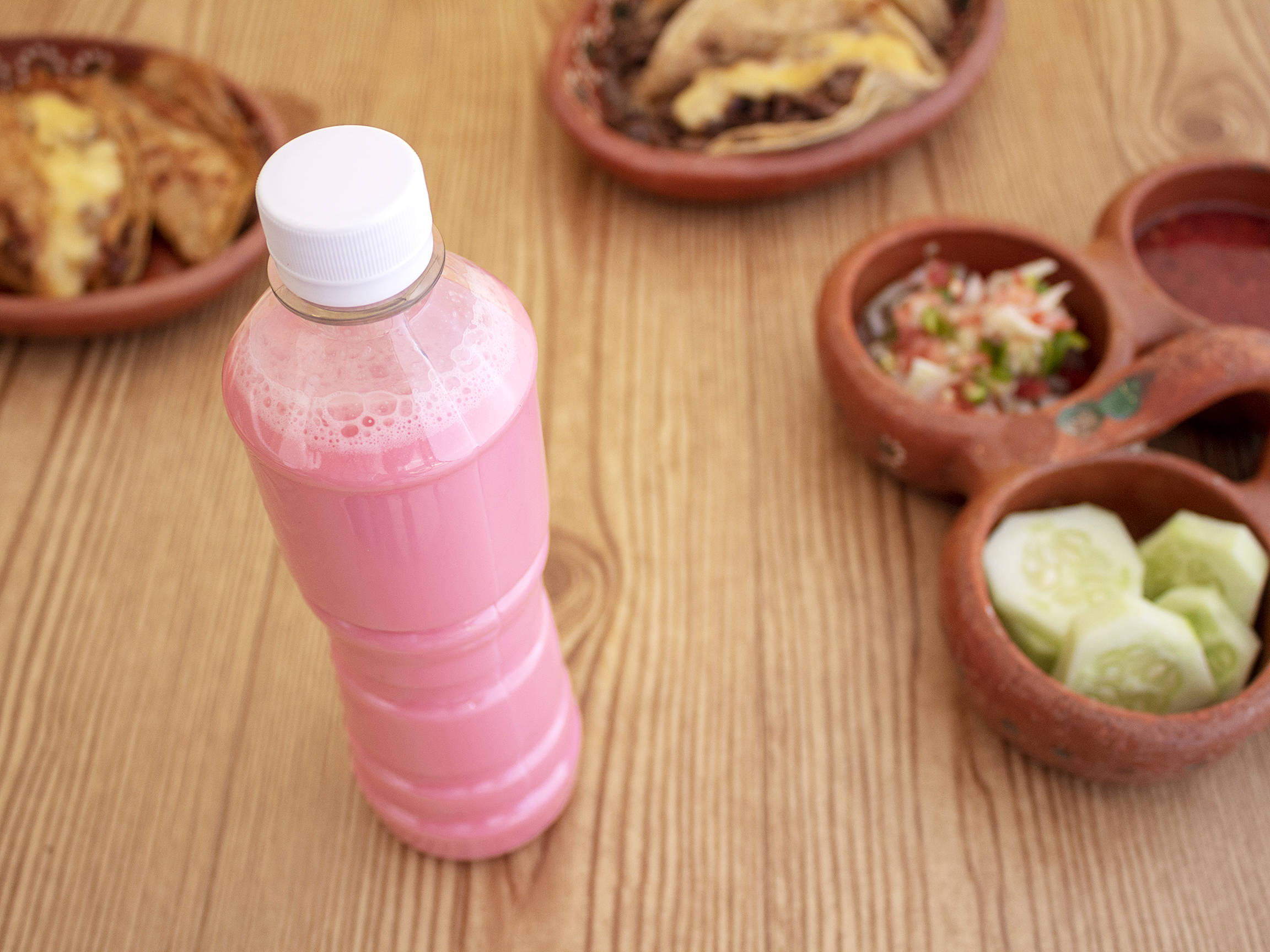 Horchata de fresa