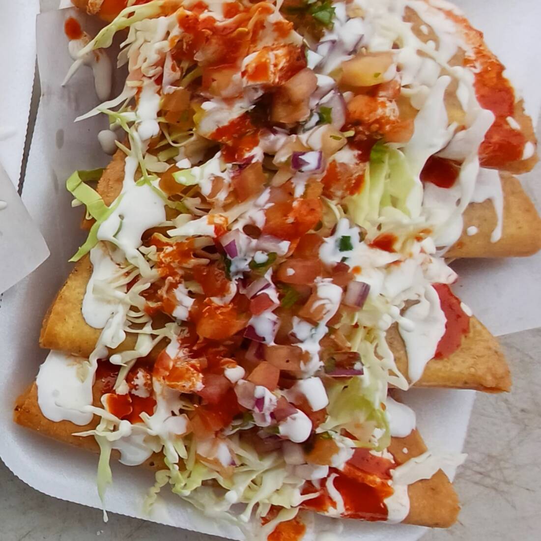 Tacos Dorados Camarón