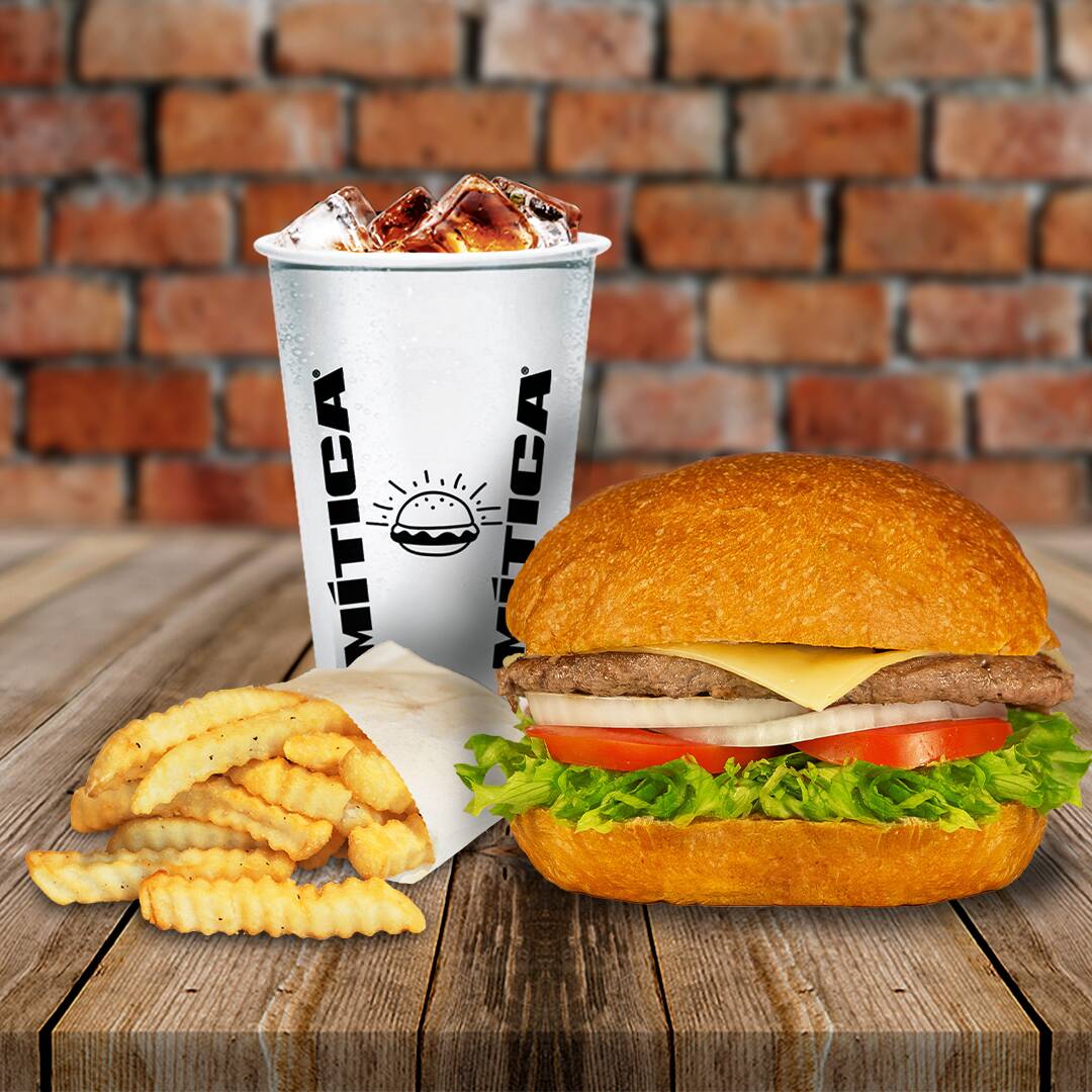 Classic Burger Combo Mediano