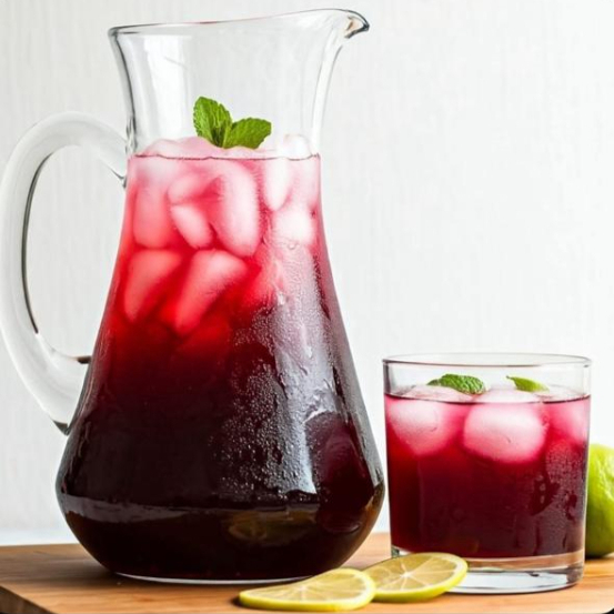 Agua de Jamaica 1 litro