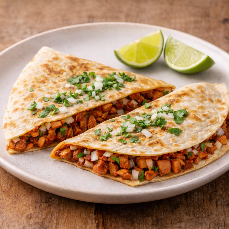 Quesadilla de pastor