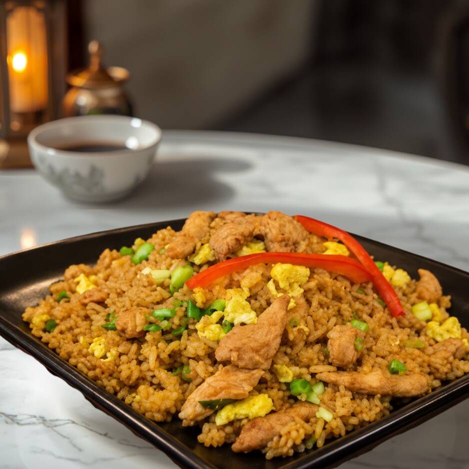Arroz Chaufa de Pollo