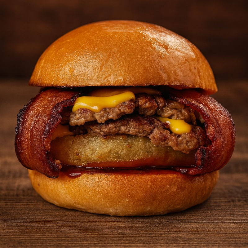 Hamburguesa Western Doble