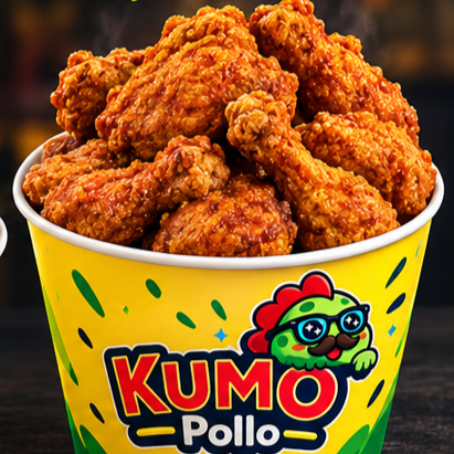 12 Piezas de Pollo Frito (natural, BBQ o Mango)