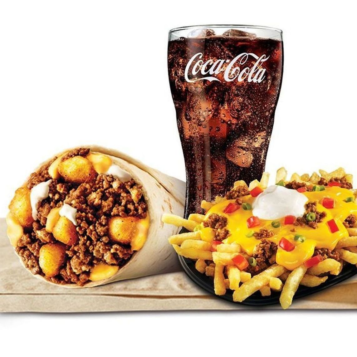 Combo de Xtra Big Burrito Salsa de Queso