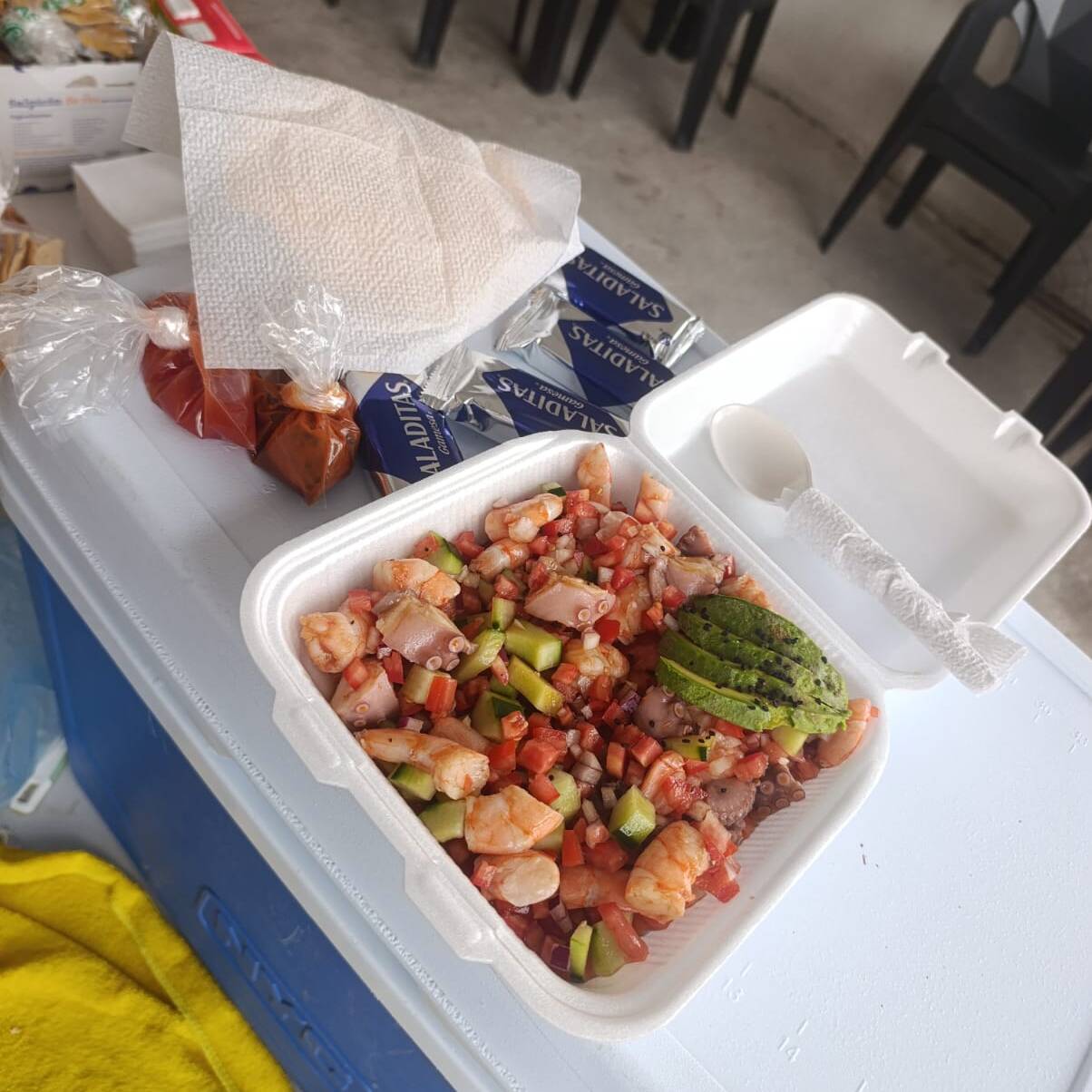 Ceviche de Camarón & Pulpo