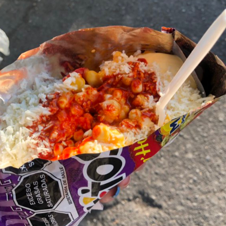 Tostito Flaming Hot