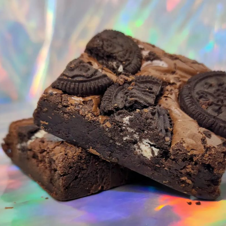Brownie café com oreo