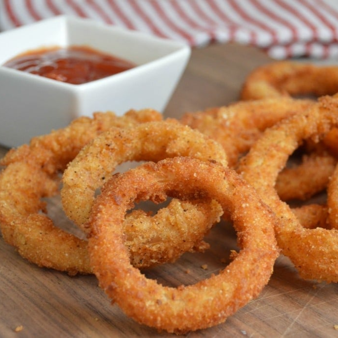 Aros de Cebolla Crujientes Caseros