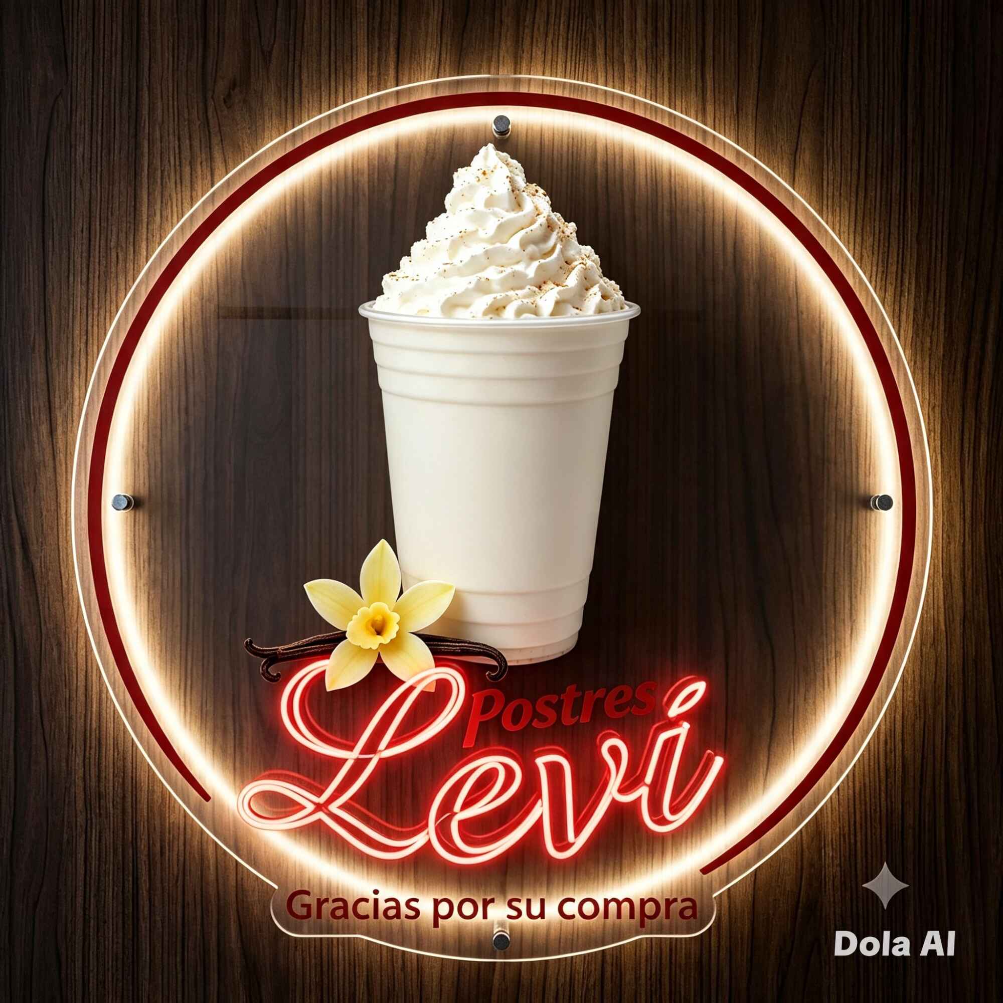 Frappé 16 Oz vainilla