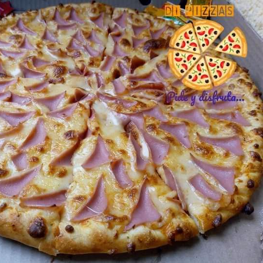 Pizza de Jamón de 14"