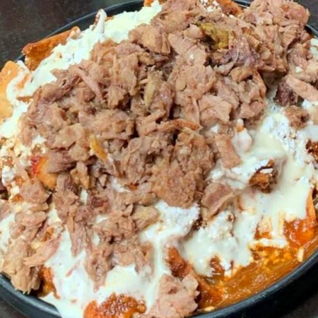 Chilaquiles con Suadero de Res